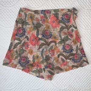 Show Me Your Mumu Wrap Skort Size Small Floral